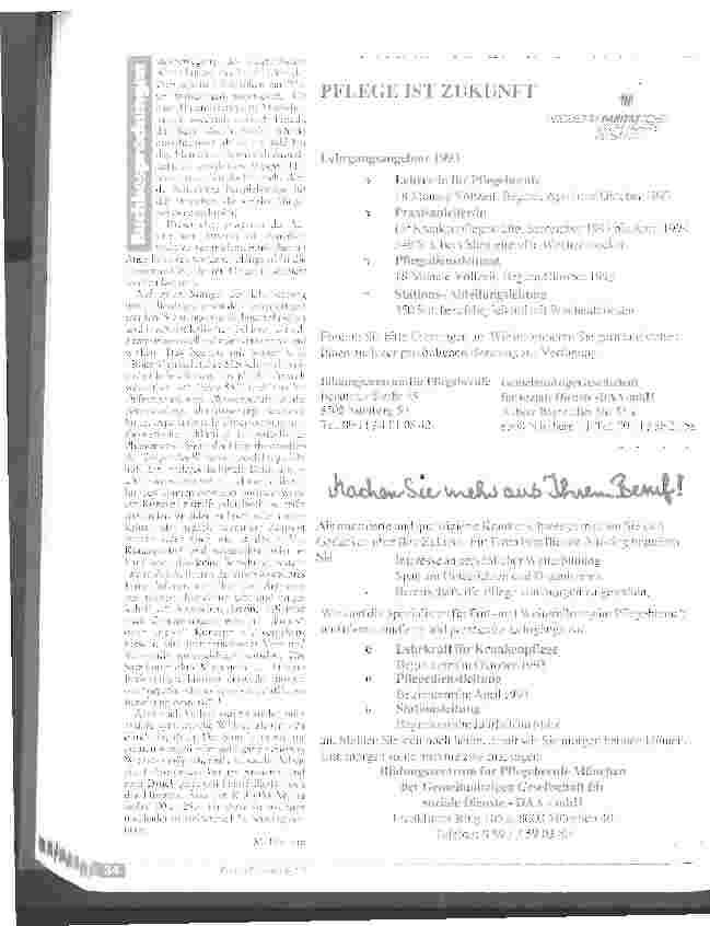 Vorschauseite 2: Pflegetheoretikerinnen und ihr Werk Buchbesprechung