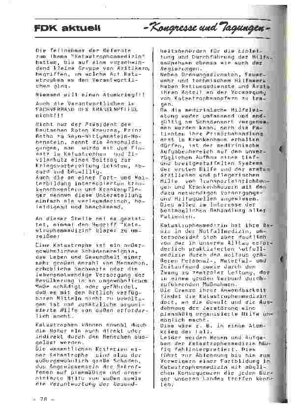 Vorschauseite 2: Katastrophenmedizin