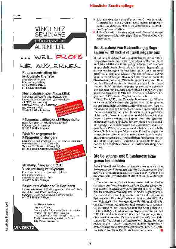 Vorschauseite 3: Bei den Diensten kommt zu wenig an