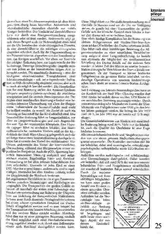 Vorschauseite 4: Was versteht man unter Neonatologie?
