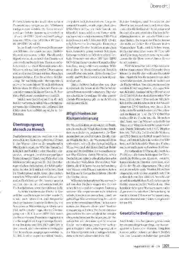 Vorschauseite 4: Hygienische, veterinärmedizinische und rechtliche Aspekte zum Einsatz von Kangalfischen am Menschen