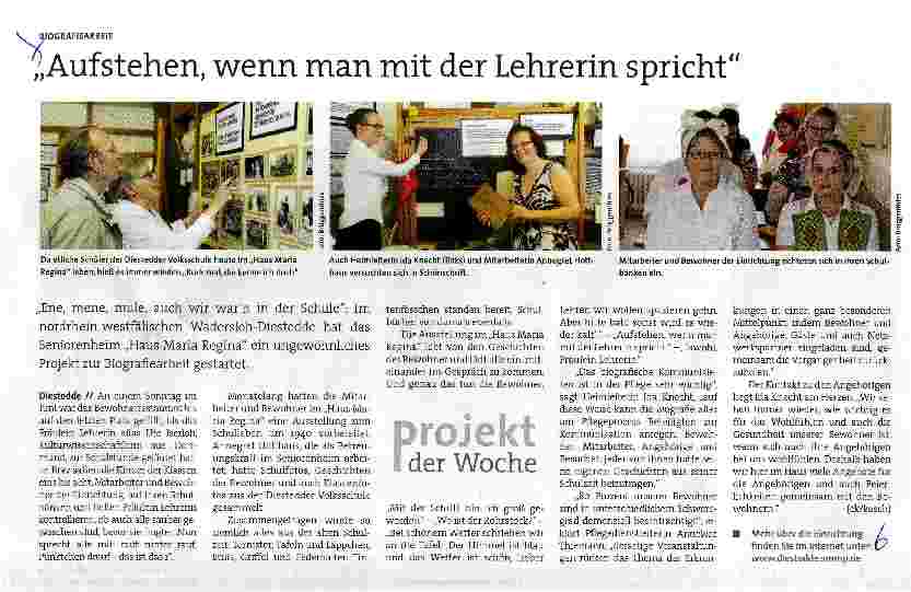 Vorschauseite 1: Aufstehen, wenn man mit der Lehrerin spricht