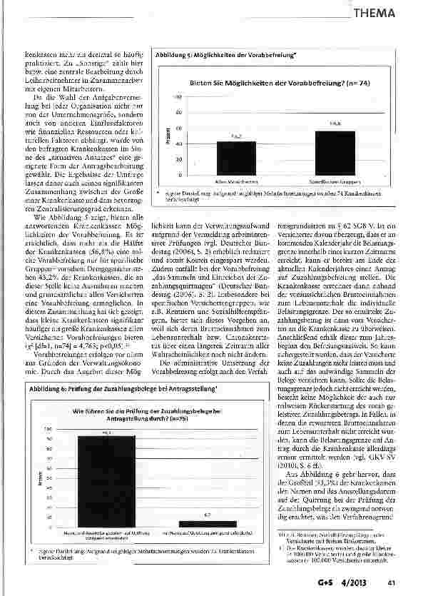 Vorschauseite 6: Administration der Härtefallregelungen in der Gesetzlichen Krankenversicherung -Eine empirische Analyse