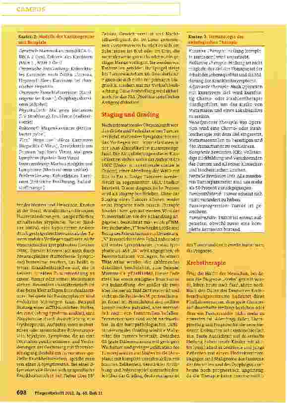 Vorschauseite 3: Warum wir Krebs bekommen -und warum nicht