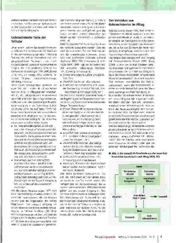 Vorschauseite 2: Gebrauchstexte in der teilhabeorientierten Aphasietherapie