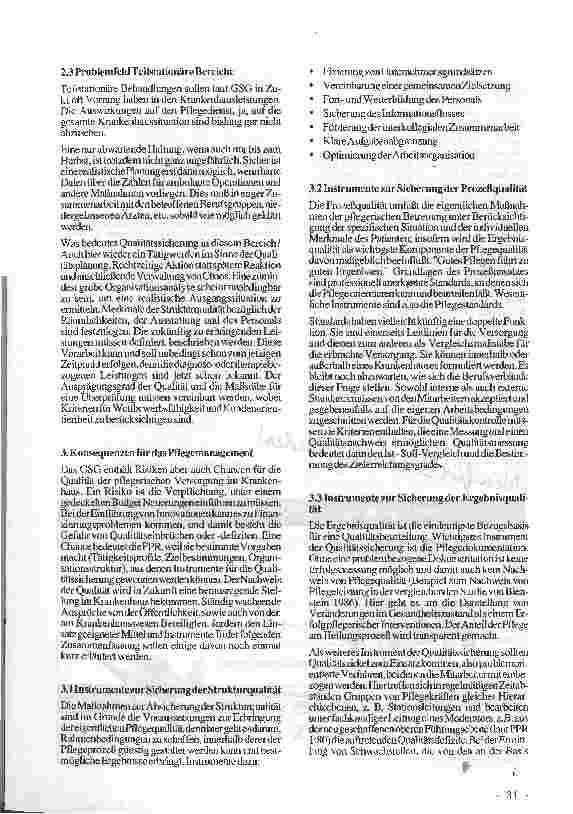 Vorschauseite 4: Gesundheitsstrukturgesetz und Qualitässicherung in der Pflege Vortrag