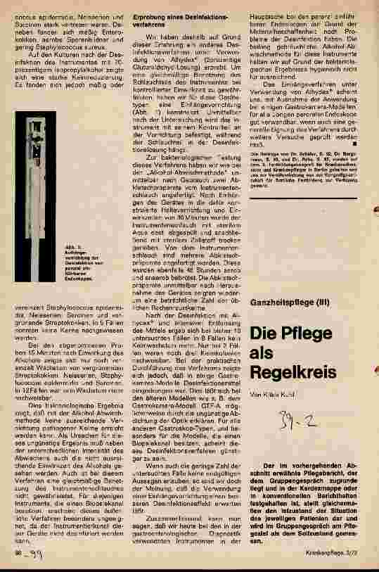 Vorschauseite 1: Die Pflege als Regelkreis