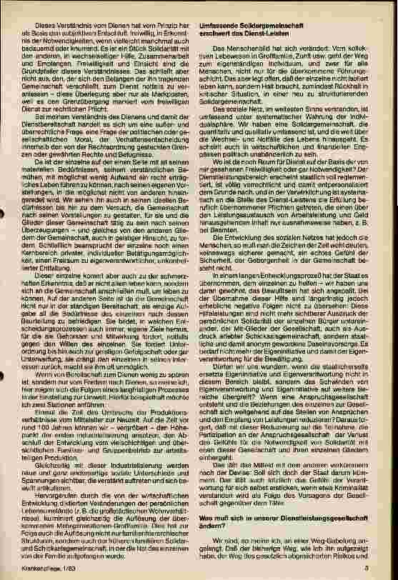 Vorschauseite 2: Die Dienstleistungsgesellschaft - ohne Bereitschaft zum Dienen?