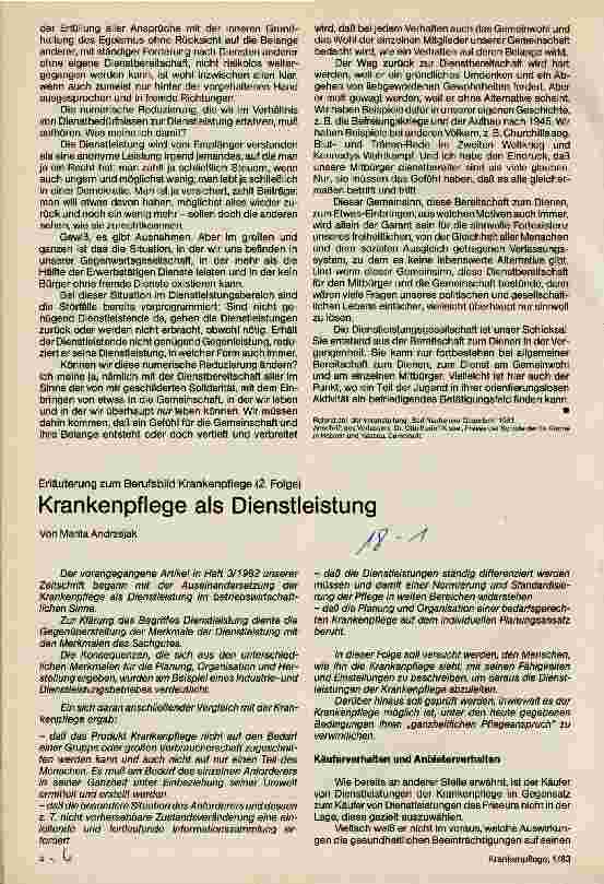 Vorschauseite 3: Die Dienstleistungsgesellschaft - ohne Bereitschaft zum Dienen?