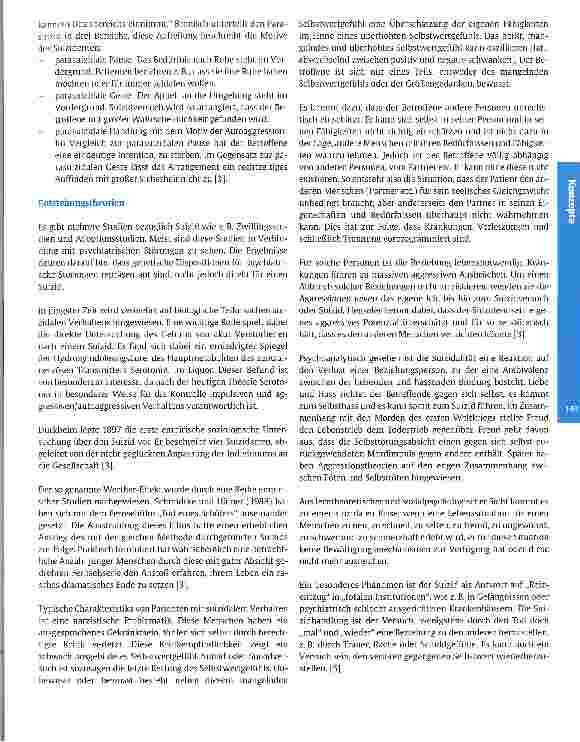 Vorschauseite 2: Der Suizid - ein Thema, das zum Leben gehört