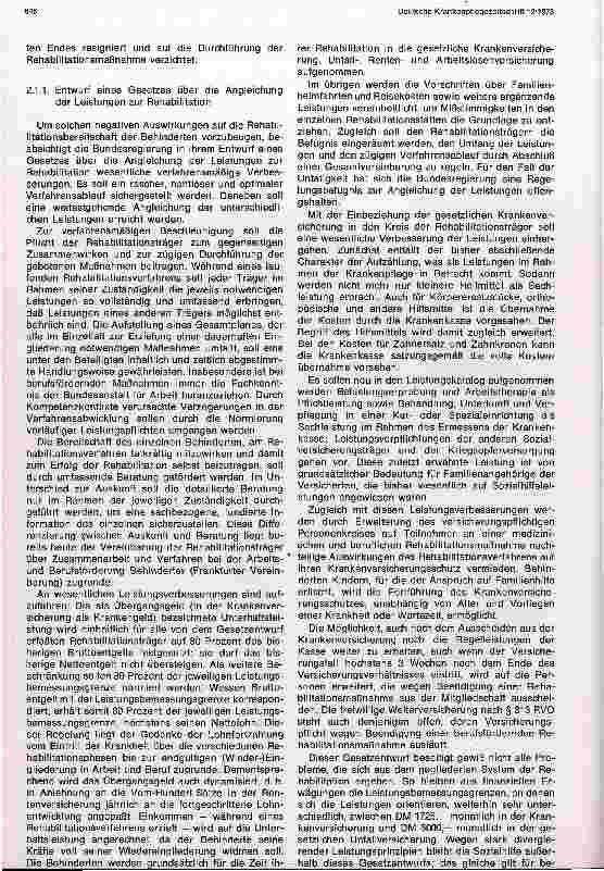 Vorschauseite 2: Rehabilitation - eine Aufgabe der Gemeinschaft