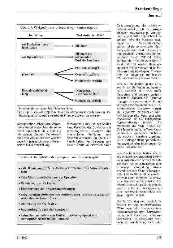 Vorschauseite 6: Was versteht man unter klinischer Antiseptik