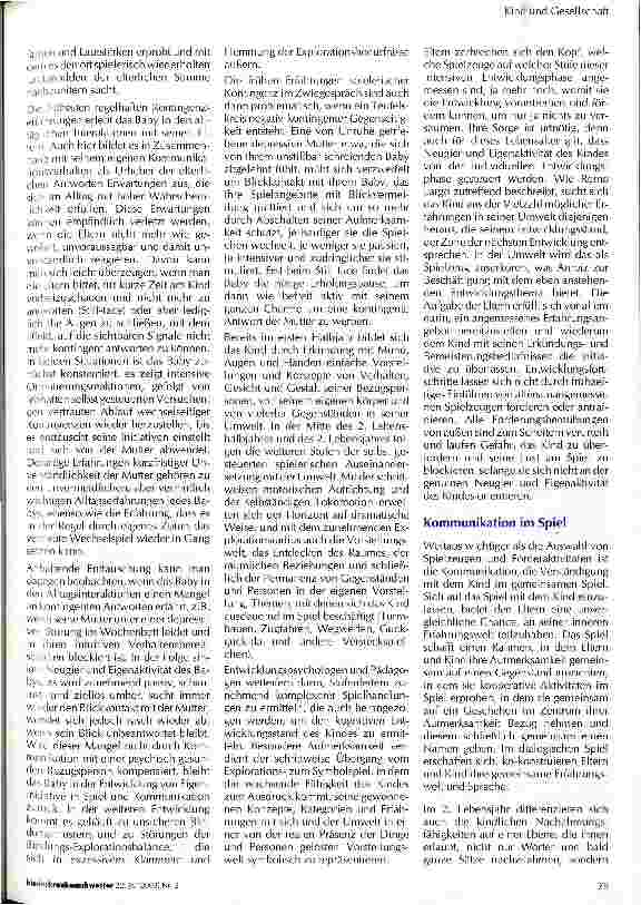 Vorschauseite 4: Die Rolle des Spiels für die Selbstentwicklung des Kindes