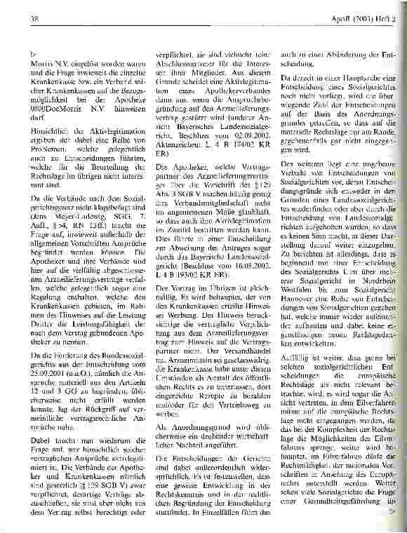 Vorschauseite 5: Arzneimittelversand aus der niederländischen Apotheke 0800DocMorris N.V.nach Deutschland