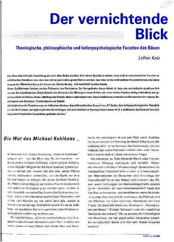 Vorschauseite 1: Der vernichtende Blick