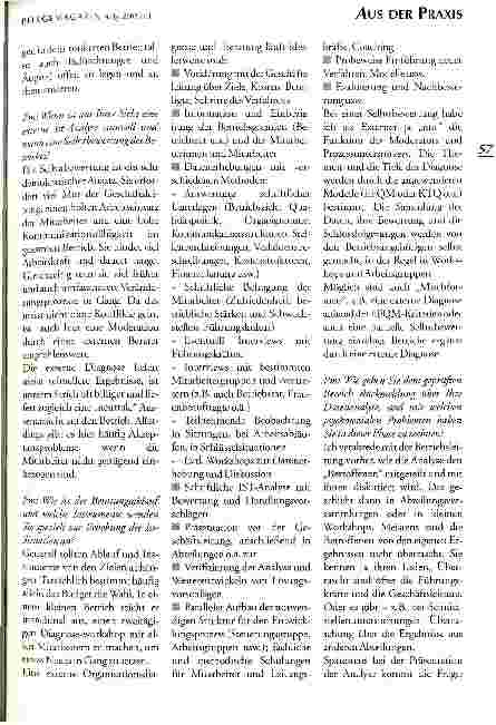 Vorschauseite 3: Von der Ist-Analyse zur Qualitätsverbesserung Vom Umgang der Organisation mit der Selbstund Fremdbewertung