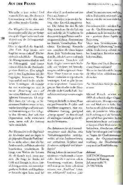Vorschauseite 4: Von der Ist-Analyse zur Qualitätsverbesserung Vom Umgang der Organisation mit der Selbstund Fremdbewertung