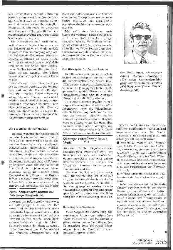 Vorschauseite 5: Nachtwache Die einsame Verantwortung