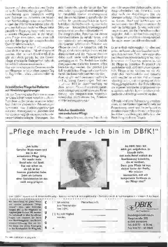 Vorschauseite 2: Rehabilitation - Grenzen und Möglichkeiten aus Sicht der Hauskrankenpflege