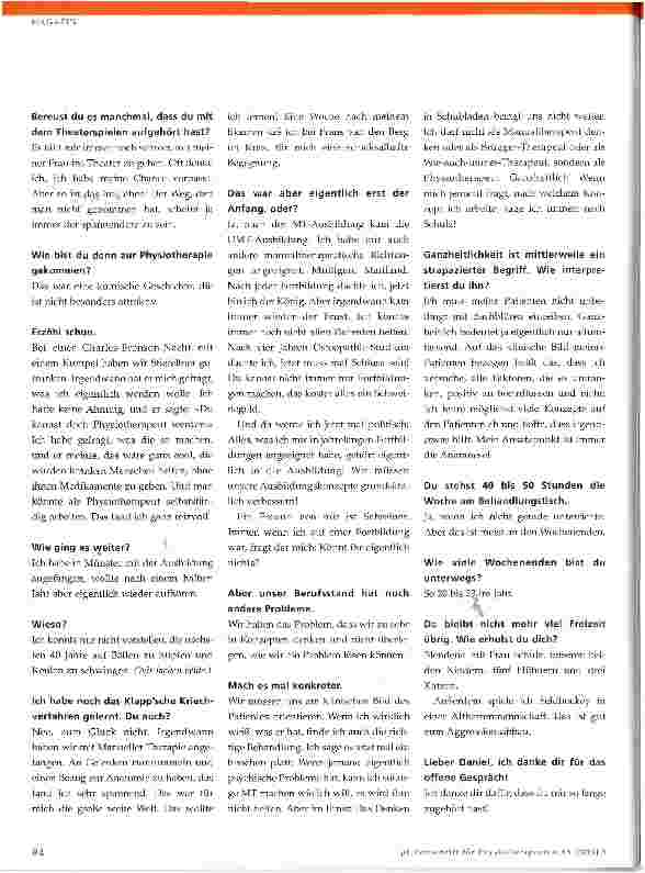 Vorschauseite 2: Stankos Sprechstunde - Nr.5