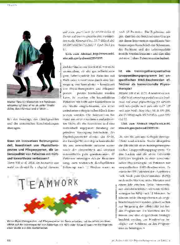 Vorschauseite 4: Evidenz-Update für die Physiotherapie