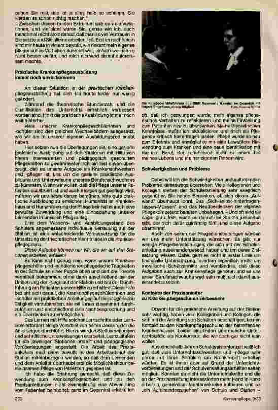 Vorschauseite 2: Was ist der Auftrag der Krankenpflege in der Praxisanleitung?