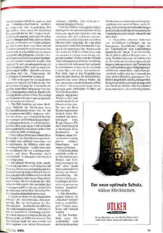 Vorschauseite 4: Sozialdienst: Auf dem Weg zu Prozesskostenrechnung und Benchmarking