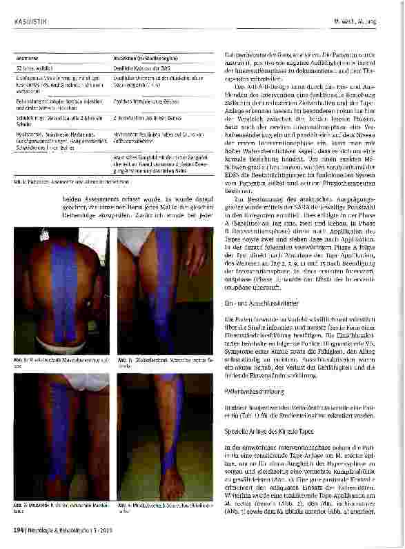 Vorschauseite 2: Kinesio-Tape zur Reduzierung der Ataxie bei Multipler Sklerose