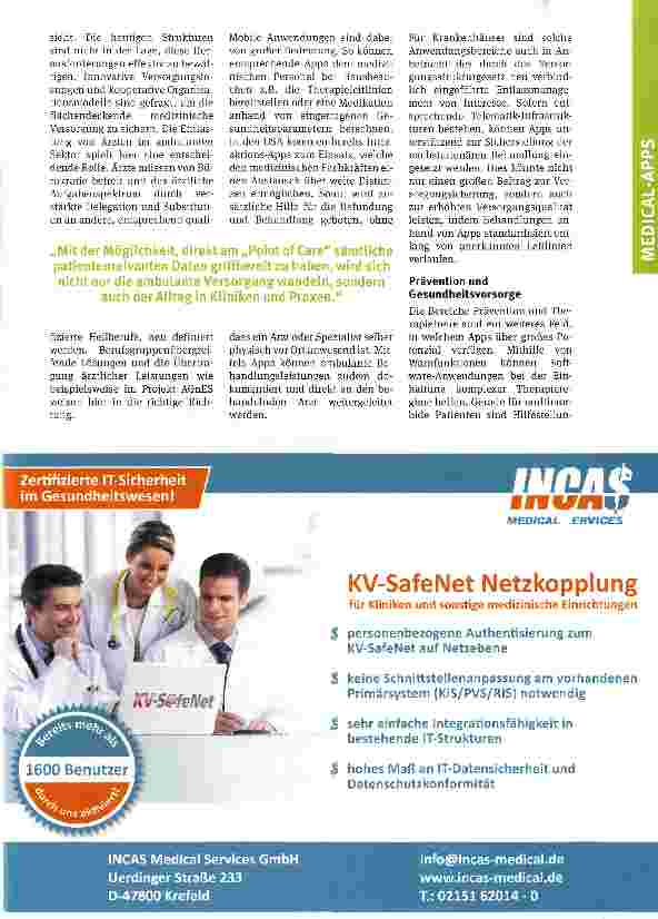 Vorschauseite 2: Medical-Apps auf dem Vormarsch