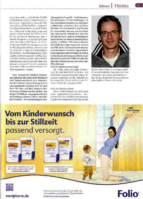Vorschauseite 2: Schmerzfrei ohne Nebenwirkungen?