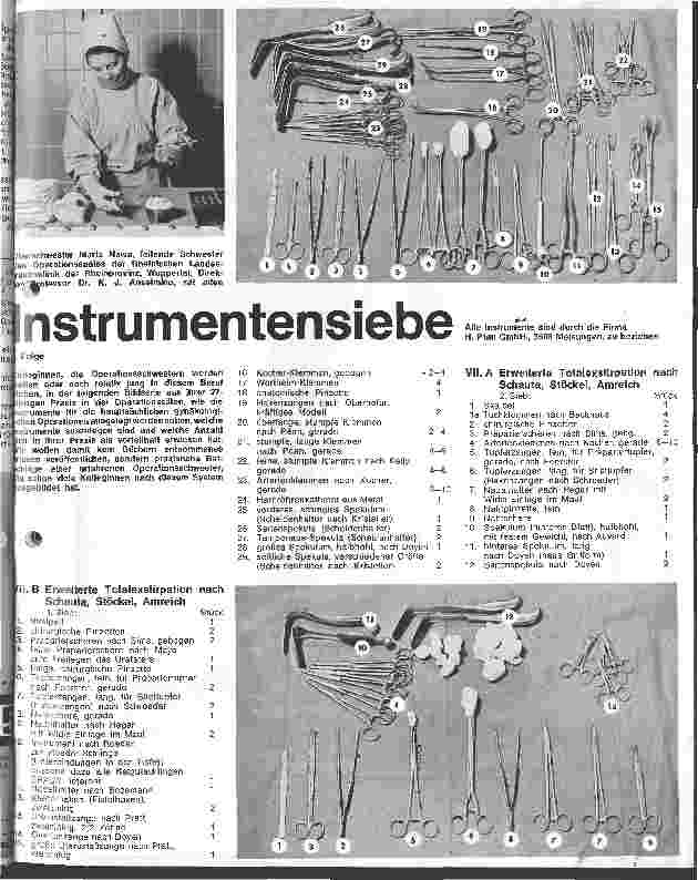 Vorschauseite 1: Instrumentensiebe 3. Folge