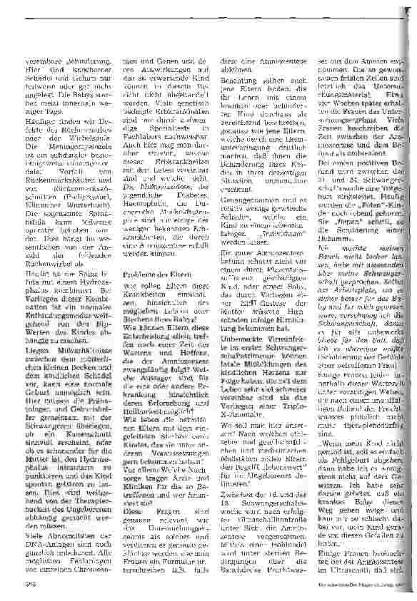 Vorschauseite 3: Nur eine ganz normale Routineuntersuchung? Betrachtung über die vorgeburtliche Diagnostik