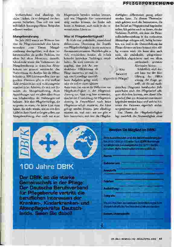 Vorschauseite 3: Zwei Welten Pflegeforschung zwischen Theorie und Praxis