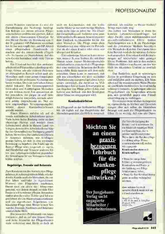 Vorschauseite 2: Kundenbedürfnisse in der Ambulanten Pflege
