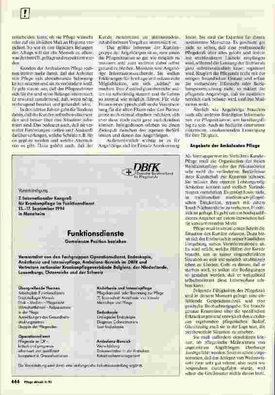 Vorschauseite 3: Kundenbedürfnisse in der Ambulanten Pflege