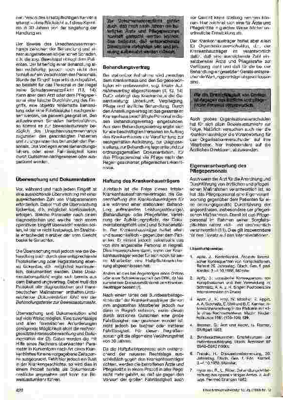 Vorschauseite 2: Rechtliche Probleme im Rahmen der Intensivmedizin