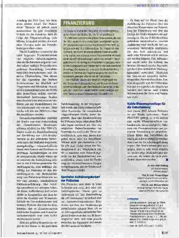 Vorschauseite 2: Klarheit für Wahl der geeigneten Therapie schaffen