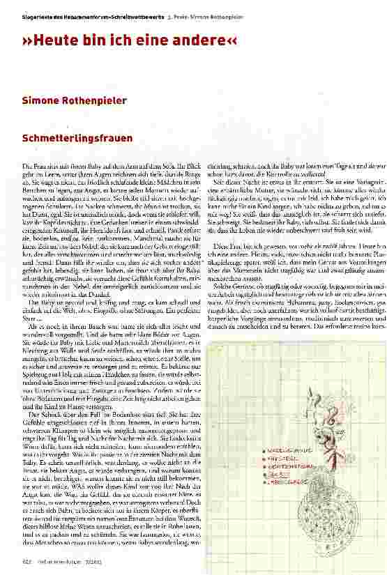 Vorschauseite 1: »Heute bin ich eine andere«