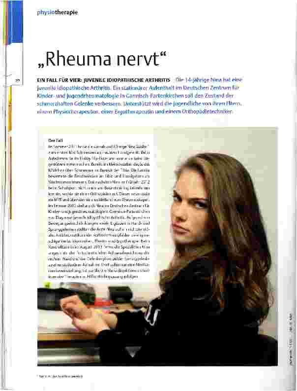 Vorschauseite 1: Rheuma nervt