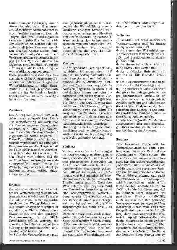 Vorschauseite 2: Weiterbildung in der Krankenpflege Grundlagen und Entwicklungen (3)