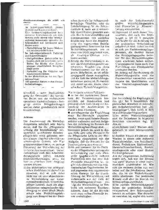 Vorschauseite 3: Weiterbildung in der Krankenpflege Grundlagen und Entwicklungen (3)