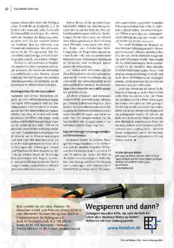 Vorschauseite 3: Keine Wahl