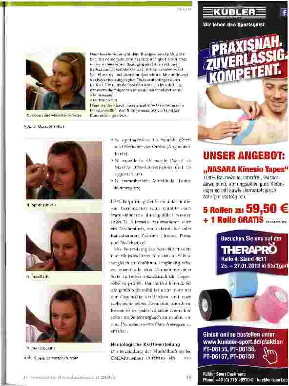 Vorschauseite 3: Die neurologische Untersuchung in der CMD-Praxis Teil 1: Neurofunktionelle Untersuchung