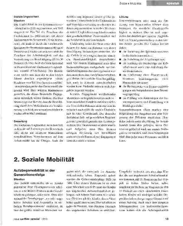 Vorschauseite 3: Teil C. Sozialpolitische Stellungnahme zum Bericht