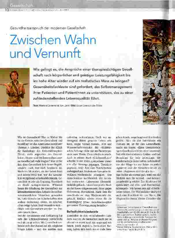 Vorschauseite 1: Zwischen Wahn und Vernunft