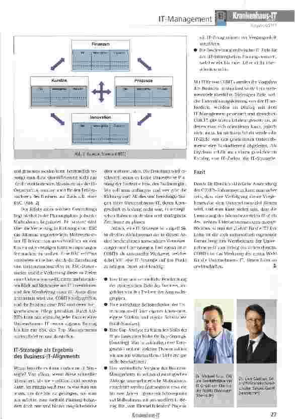 Vorschauseite 2: Business-IT-Alignment - Strategische Positionierung der IT im Krankenhaus
