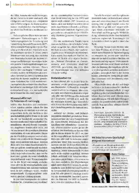 Vorschauseite 3: Zwischen Anerkennung und Nischen-Dasein