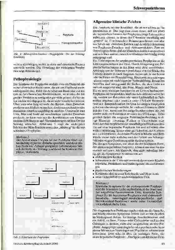 Vorschauseite 2: Porphyrien