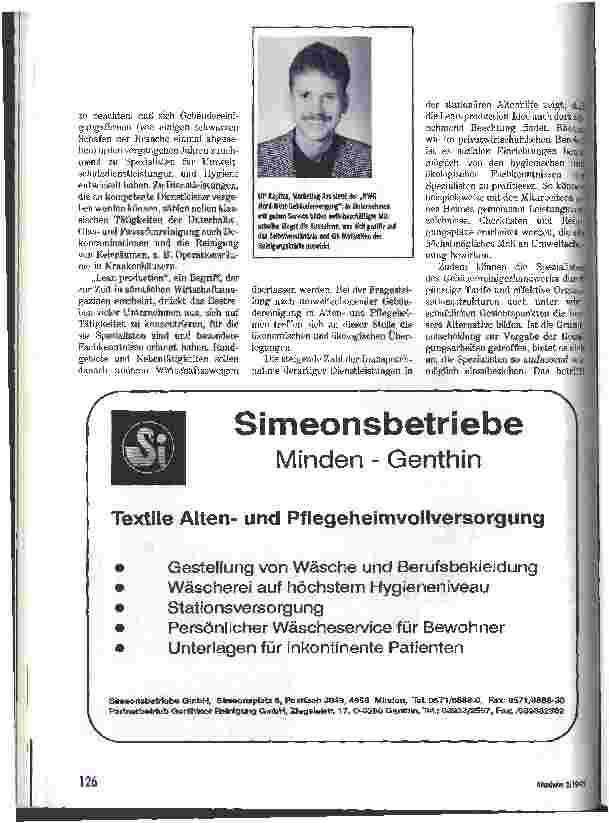 Vorschauseite 3: Umweltschonende Gebäudereinigung