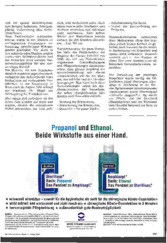 Vorschauseite 2: Geschichtliche Entwicklung des Gesundheitswesens